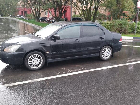 2006 Mitsubishi Lancer IX Рестайлинг, чёрный, 350000 рублей - вид 5