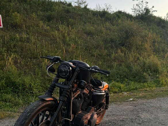 2009 Harley-Davidson Sportster 883, чёрный, 670000 рублей - вид 14