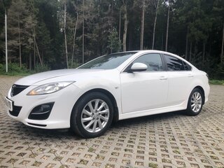 2011 Mazda 6 II (GH) Рестайлинг, белый, 1370000 рублей, вид 2