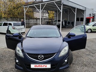 2010 Mazda 6 II (GH) Рестайлинг, синий, 750000 рублей, вид 2