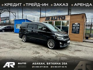 2012 Toyota Vellfire I, чёрный, 3099000 рублей, вид 1