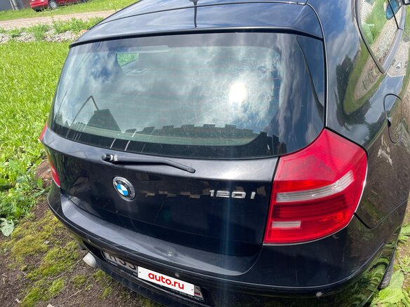 2007 BMW 1 серии 120i I (E81/E82/E87/E88) Рестайлинг, чёрный, 1100000 рублей - вид 4