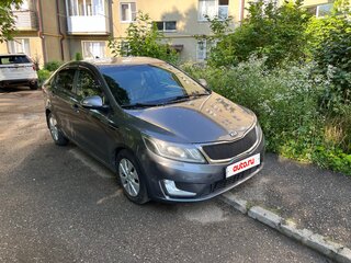 2014 Kia Rio 6-speed III, серый, 890000 рублей, вид 2