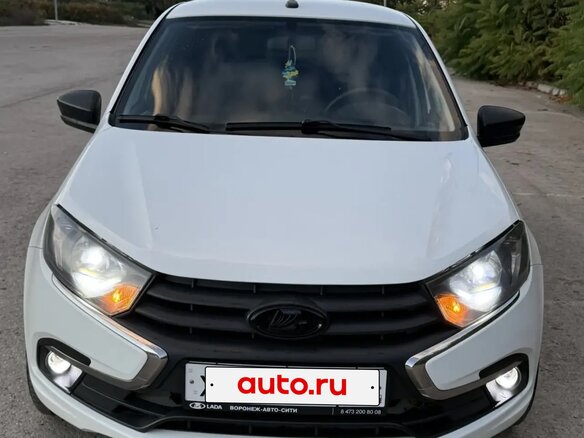 2020 Lada (ВАЗ) Granta I Рестайлинг, белый, 518000 рублей - вид 2