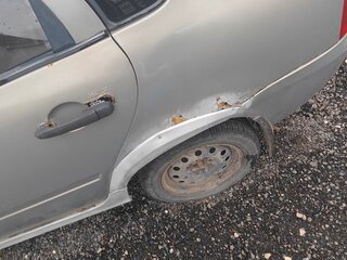 2006 Lada (ВАЗ) Kalina I, бежевый, 100000 рублей, вид 5