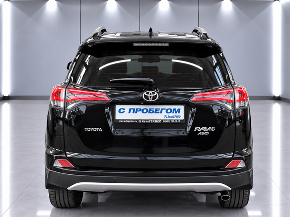 2017 Toyota RAV4 IV (XA40) Рестайлинг, чёрный, 1960000 рублей - вид 2