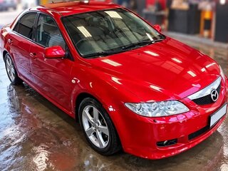 2005 Mazda 6 I (GG) Рестайлинг, красный, 475000 рублей, вид 2
