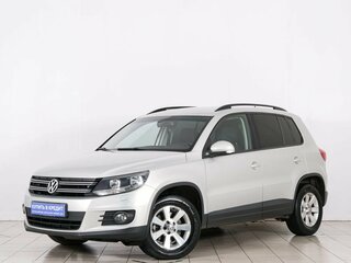 2013 Volkswagen Tiguan I Рестайлинг, серебристый, 1299000 рублей, вид 3