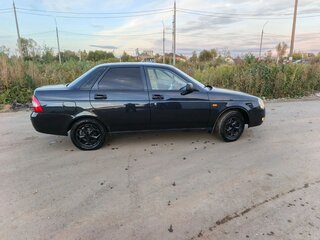 2008 Lada (ВАЗ) Priora I, чёрный, 325000 рублей, вид 2