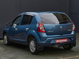 2013 Renault Sandero I, синий, 665000 рублей, вид 4