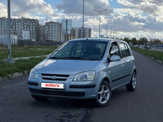 2003 Hyundai Getz I, голубой, 350000 рублей, вид 1