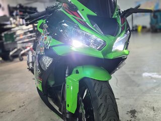 2023 Kawasaki ZX-6R Ninja, зелёный, 1000000 рублей, вид 4