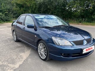 2006 Mitsubishi Lancer IX Рестайлинг, синий, 800000 рублей, вид 3