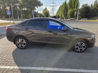 2020 Lada (ВАЗ) Vesta I, коричневый, 1175000 рублей, вид 3