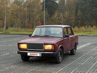 2002 Lada (ВАЗ) 2107, красный, 125000 рублей, вид 3