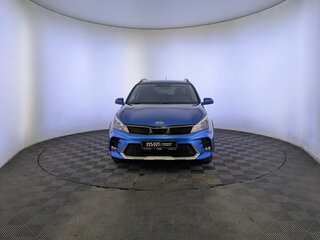 2021 Kia Rio X IV Рестайлинг, синий, 1880000 рублей, вид 2