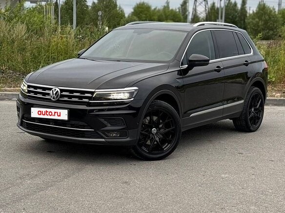 2017 Volkswagen Tiguan II, чёрный, 3440000 рублей - вид 12