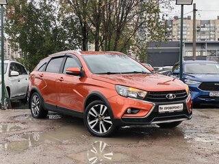 2020 Lada (ВАЗ) Vesta SW Cross I, оранжевый, 1219000 рублей, вид 3