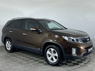 2015 Kia Sorento II Рестайлинг, коричневый, 1750000 рублей, вид 3
