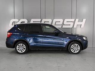 2013 BMW X3 30d xDrive II (F25), синий, 2169000 рублей, вид 5