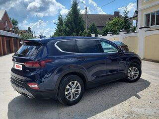 2019 Hyundai Santa Fe IV, синий, 2650000 рублей, вид 3