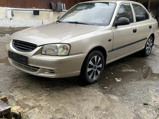 2004 Hyundai Accent ТагАЗ II, золотистый, 300000 рублей, вид 1