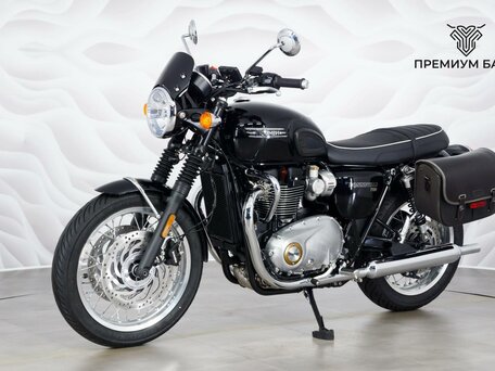 2025 Triumph Bonneville T120, чёрный, 1577000 рублей, вид 3