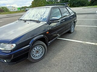 2007 Lada (ВАЗ) 2114, чёрный, 90000 рублей, вид 1