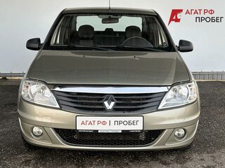 2011 Renault Logan I Рестайлинг, бежевый, 495000 рублей, вид 2