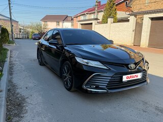 2022 Toyota Camry VIII (XV70) Рестайлинг, чёрный, 3200000 рублей, вид 1