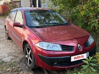 2006 Renault Megane II Рестайлинг, красный, 360000 рублей, вид 1
