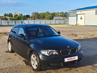 2008 BMW 1 серии 116i I (E81/E82/E87/E88) Рестайлинг, чёрный, 690000 рублей, вид 3