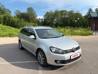 2010 Volkswagen Golf VI, серебристый, 590000 рублей, вид 3