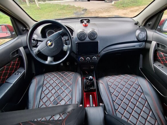 2009 Chevrolet Aveo I Рестайлинг, красный - вид 15