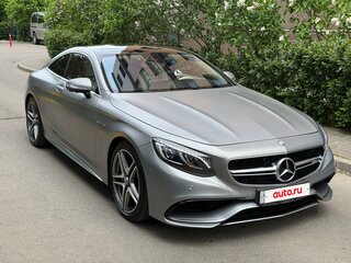 2014 Mercedes-Benz S-Класс AMG 63 AMG III (W222, C217), серый, 5800000 рублей, вид 2