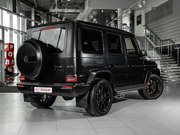 2026 Mercedes-Benz G-Класс AMG 63 AMG II (W465) Рестайлинг, чёрный - вид 3