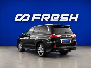 2017 Lexus LX 570 III Рестайлинг 2, чёрный, 7499077 рублей, вид 2