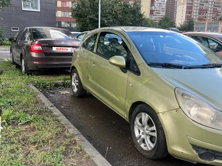 2007 Opel Corsa D, зелёный, 200000 рублей, вид 4
