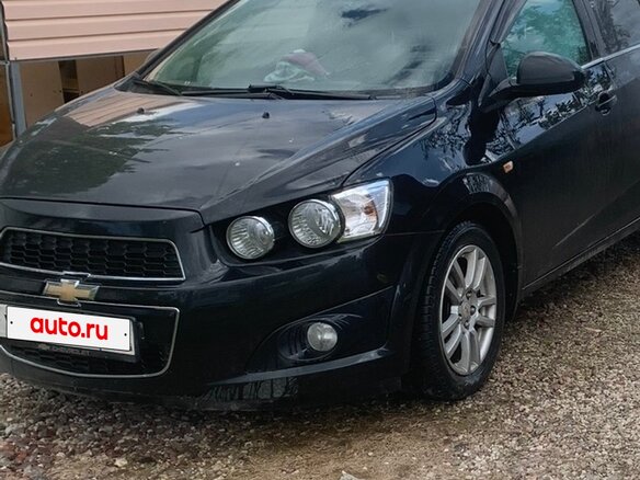 2013 Chevrolet Aveo II, чёрный