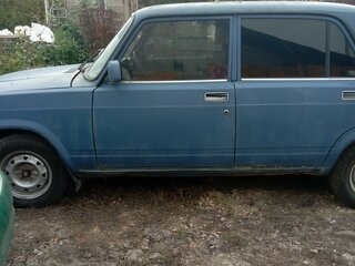 2005 Lada (ВАЗ) 2107, синий, 110000 рублей, вид 3