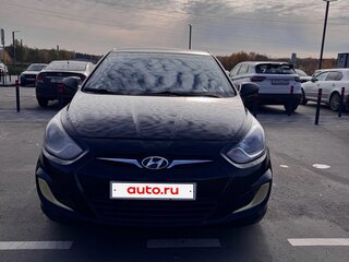 2012 Hyundai Solaris I, чёрный, 630000 рублей, вид 2