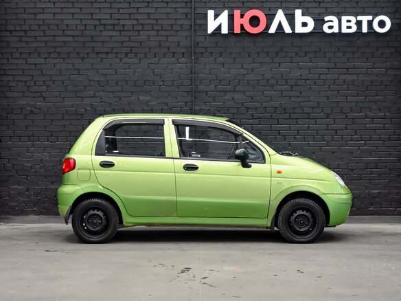 2007 Daewoo Matiz II Рестайлинг, зелёный - вид 9