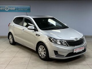 2013 Kia Rio III, серебристый, 670000 рублей, вид 3