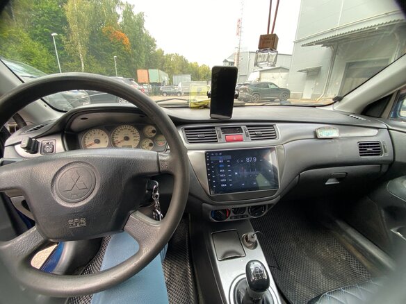 2005 Mitsubishi Lancer IX Рестайлинг, синий, 350000 рублей - вид 5