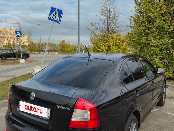2012 Skoda Octavia II (A5) Рестайлинг, чёрный, 1290000 рублей - вид 7