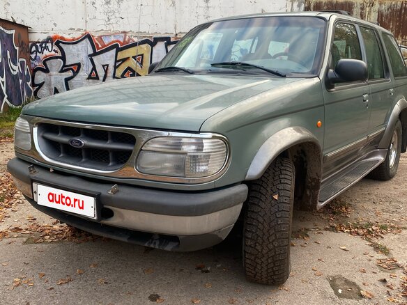 1997 Ford Explorer II, зелёный, 590000 рублей