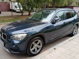 2013 BMW X1 20i I (E84) Рестайлинг, синий, 1290000 рублей, вид 3