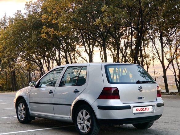 2001 Volkswagen Golf IV, серебристый - вид 10
