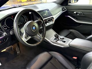 2019 BMW 3 серии 320d VII (G2x), синий, 3300000 рублей, вид 5
