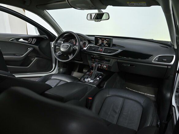 2015 Audi A6 IV (C7) Рестайлинг, белый, 1705000 рублей - вид 4